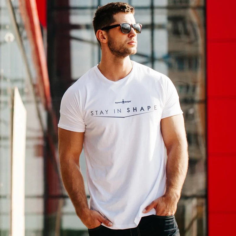 Sport-Knight® Herren Fitness T-Shirt "Stay in Shape"