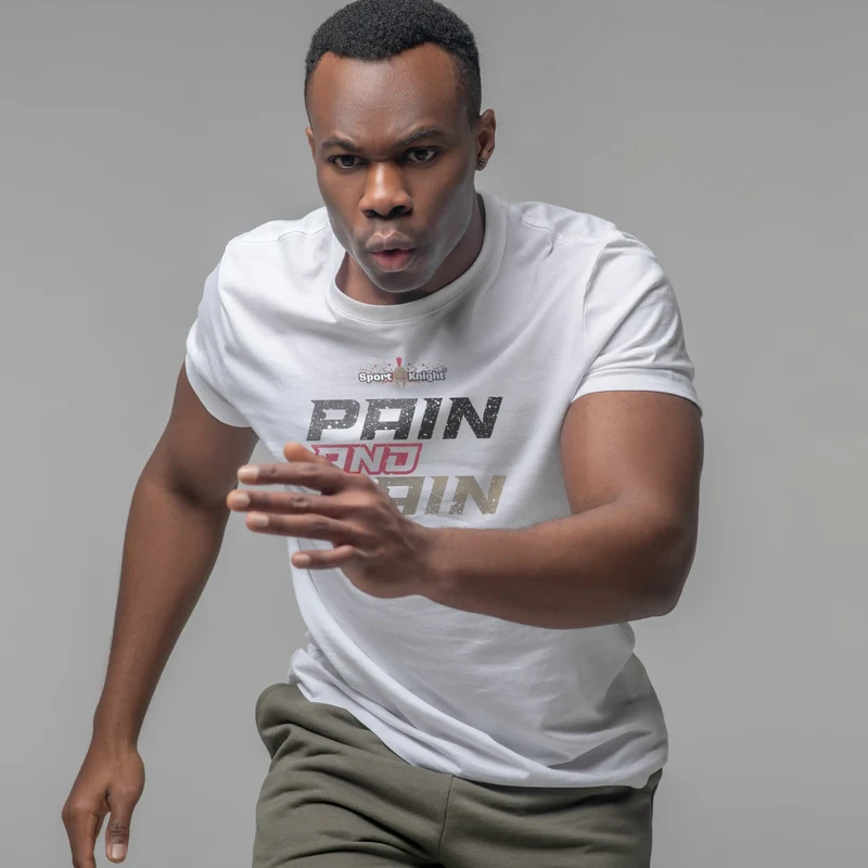 Sport-Knight® Herren Fitness T-Shirt "Pain and Gain"
