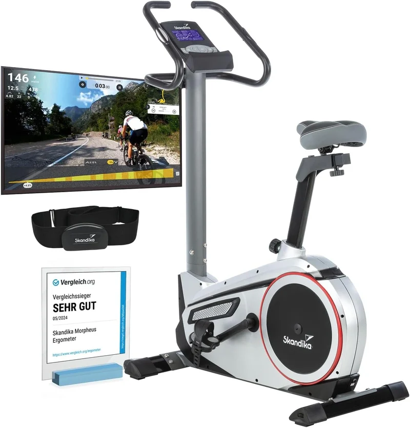 Skandika Morpheus: Ergometer mit 12 kg Schwungmasse
