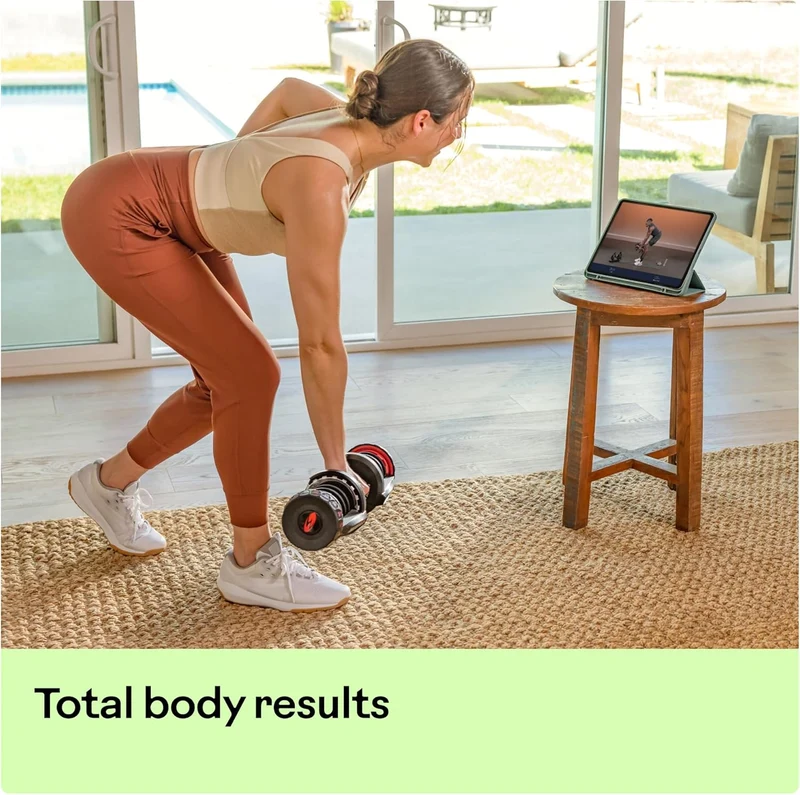 Bowflex SelectTech: Verstellbare Einzelhantel mit Gewichtssystem