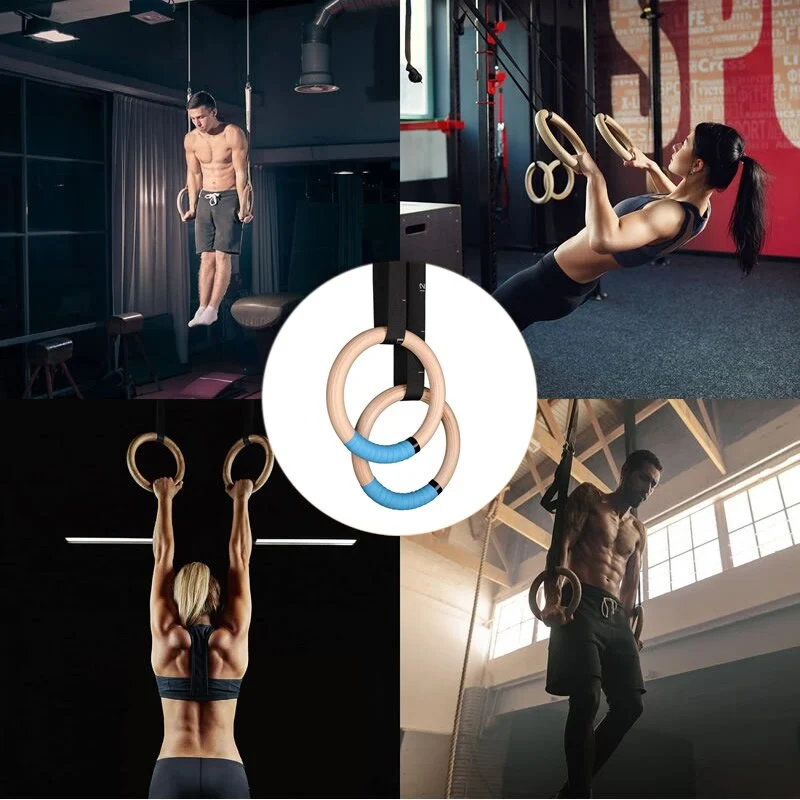 Wood Gymnastics Rings